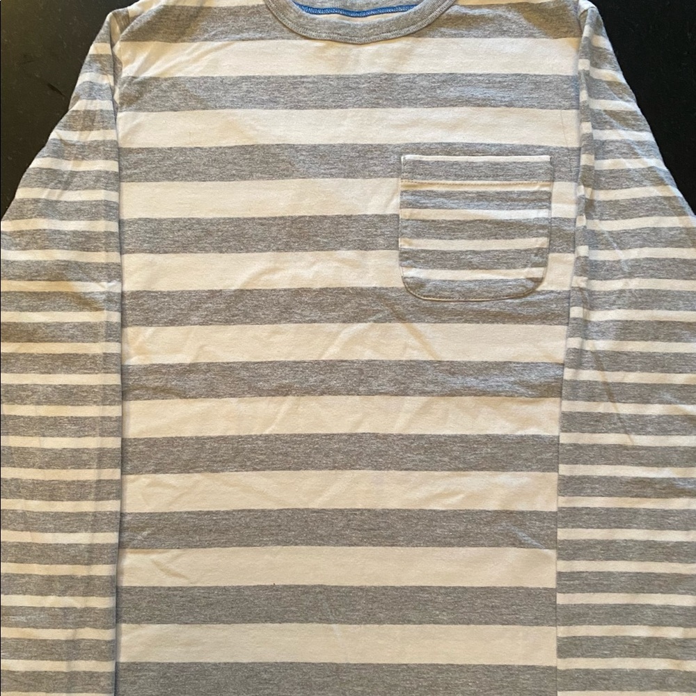 Mini Boden Long Sleeve Pocket Tee